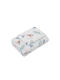 Bobono Baby Sheets Set Cradle Cotton Blue 75x100cm 2pcs