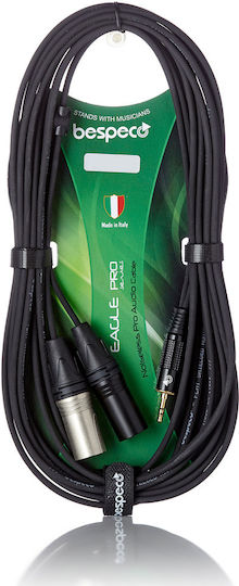 Bespeco Kabel 6,3mm Stecker - 6,3mm Stecker 3m (EAYMS2MX300R)