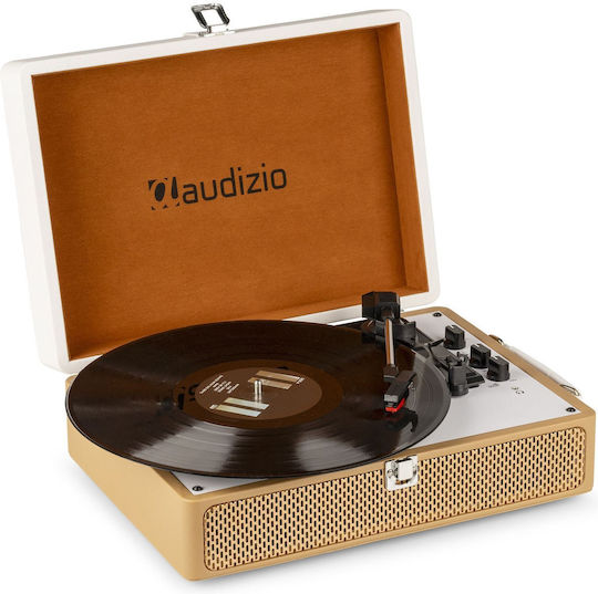 Audizio 102.058 Кутия За Риболовни Принадлежности Грамофон с Вградено Предусилване И Вградени Говорители Кафяв