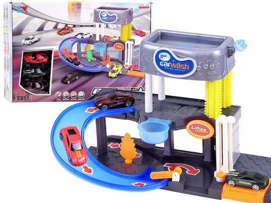 Two-story Car Wash + Za3196 Cars