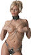Bdsm Leder- und Latex-Outfit Damen Set Ketten