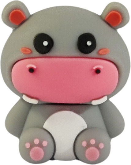 I-total Eraser Xl1804t 3d Eraser Pvc Hippo 3.2x3.8x3cm