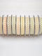 Christmas Ribbon Polyester Herringbone Stars 6mm X 23m T38713/06