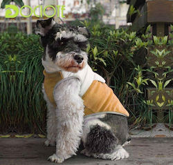 Orange Large Dog Fleece Jacket