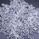 Mărgele de sticlă 3mm transparente 100g 77-21