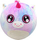 Biggies Unicorn de pluș Roz 22 cm.