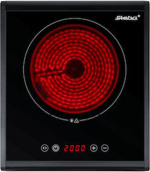 Steba HK 25 Aragaz de masă Ceramică Singură Negru