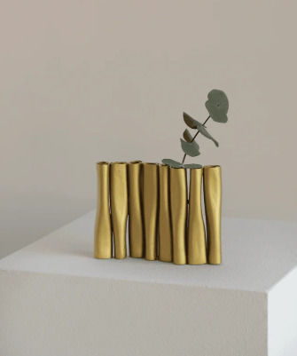 Urban Nature Culture Amsterdam Διακοσμητικό Βάζο Gold 1Stück