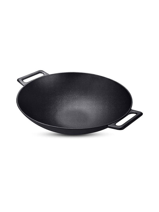 30.5cm Wok Cast Iron