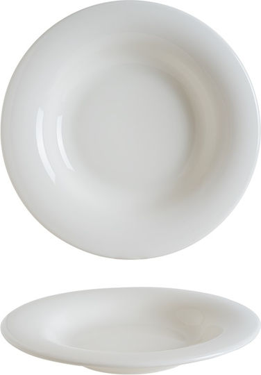 Bonna Plate Soup made of Porcelain White 23cm 6pcs