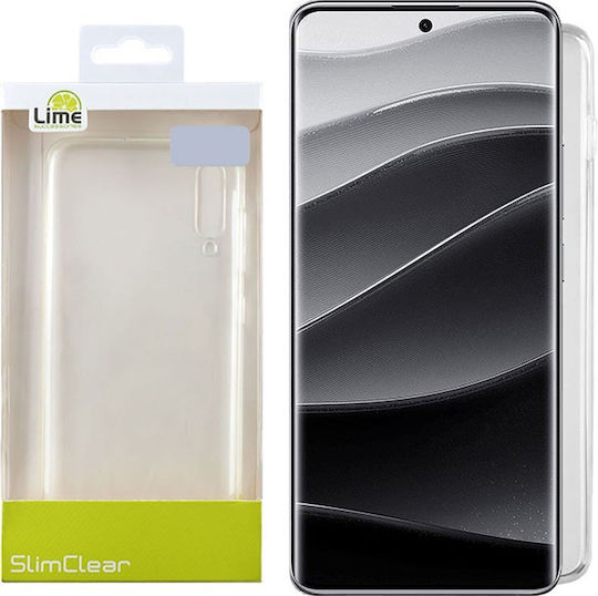 Lime Slimclear Back Cover Silicone Transparent (Redmi Note 14 Pro+)