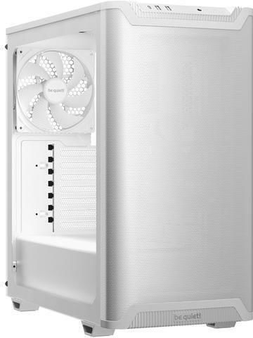 Be Quiet Pure Base 501 Gaming Midi-Turm Computergehäuse mit Seitenfenster Airflow Fenster Weiß