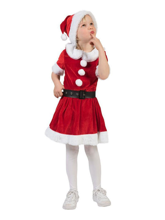 Funny Fashion Kids Christmas Costume Mrs Santa Claus 693053
