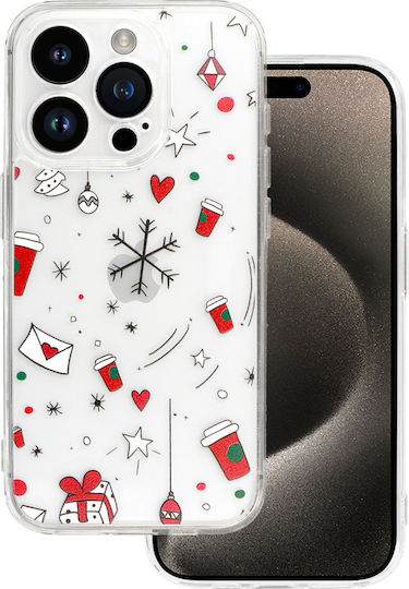 Tel Protect Дизайн 3 Задна Корица Силикон Прозрачен (iPhone 16 Pro)