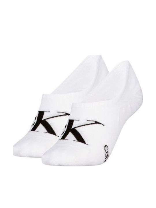 Calvin Klein Women's Socks White-Black 2Pack