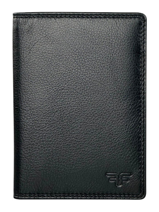 Leather Men's Wallet Cards Black