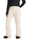 Roxy Backyard ERJTP03238-TDQ0 Women's Trousers for Ski & Snowboard Beige