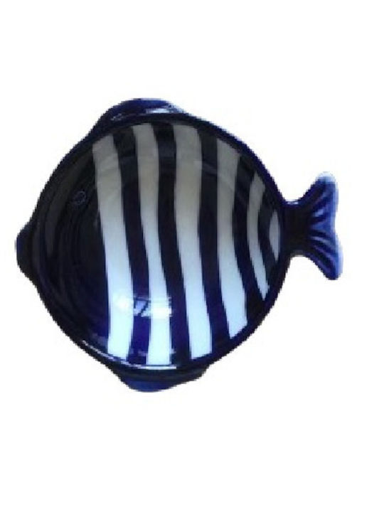 Decorative Bowl Blue 12x11x3.5cm