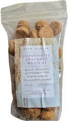 Alfa Flavor Biscuiți Ovăz Integrală Cu umplutură Ciocolată + Unt de arahide 1buc 220gr Alfa Flavor Biscuiți Ovăz Integrală Cu umplutură Ciocolată + Unt de arahide 1buc 220gr