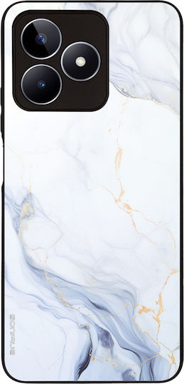 Калъф Sonique Marble Series за Realme C51 Realme C53 Realme Note 50 Бял 02