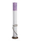 Novaker Λαμπάδα Γάμου Εκρου 2τμχ 140cm