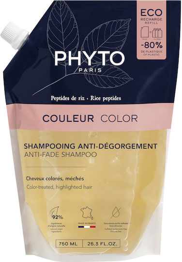 Phyto Couleur Refill Shampoos for Coloured Hair 750ml