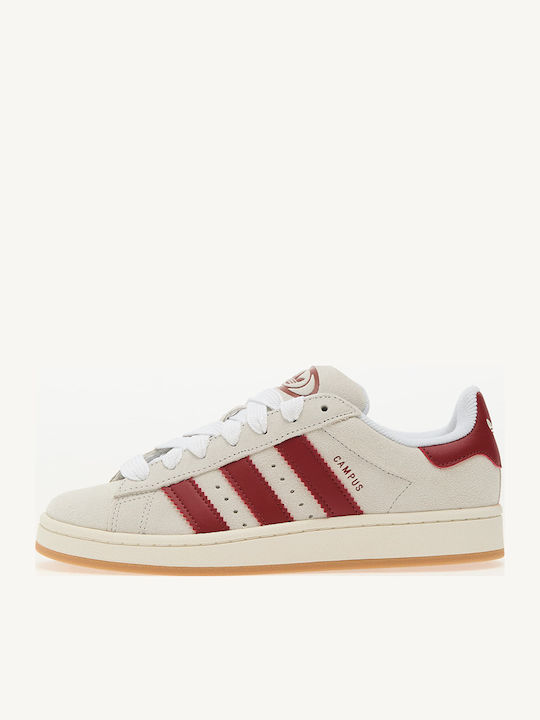 Campus 00s Sneakers Crystal White / Core White / Preloved Ruby