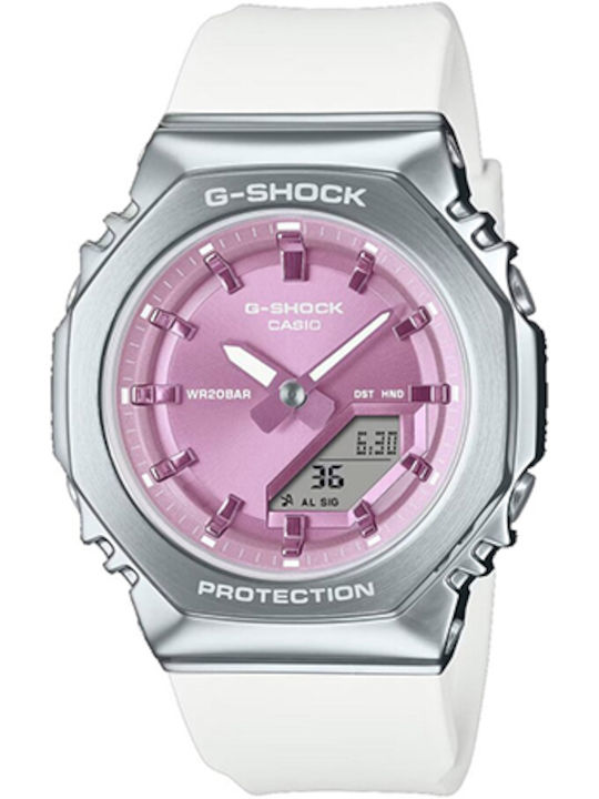 Casio G-shock Digital Women's Watch with White ...