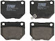 Set Plăcuțe De Frână Spate Nissan 300zx Orizont 2.5/3.0 05.90-07.00 Înălțime 54.6mm Lățime 73.3mm Grosime 15.8mm