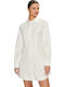 Mini Shirt Dress Ecru
