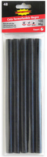 Supertite 2748 Ράβδοι Θερμής Κόλλας Μαύροι 11x180mm 5τμχ