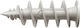 Insulation Plug Fid Ii K 08x50mm Plastic 4pcs Fischer 570348
