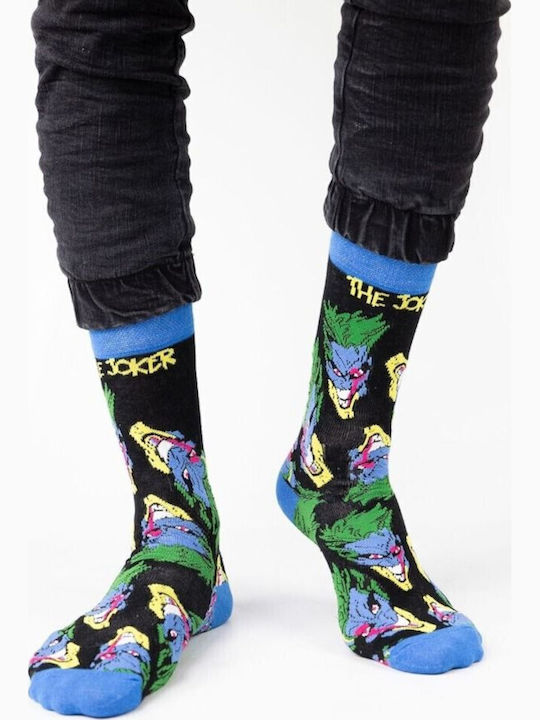 Herrensocken Joker-Print Cimpa Jk19521-1-blau