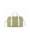 Badabulle Wickeltasche-Wickeltasche Schulter/Hand Khaki 29x44x20cm.