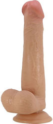 Pretty Love Tallen Ρεαλιστικό Dildo με Όρχεις και Βεντούζα Flesh 22cm