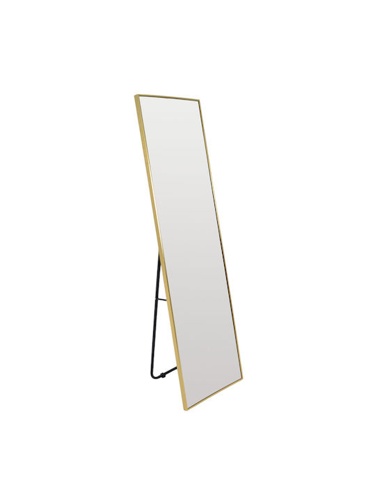 Ankor Floor Mirror With Gold Aluminum Frame 160x50cm
