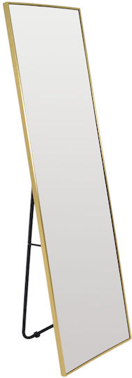Ankor Floor Mirror With Gold Aluminum Frame 160x50cm