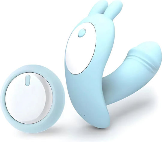 Little Dance Vibrator mit Fernsteuerung Hellblau