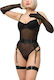 La Lolita Amsterdam Sexy Bodysuit Negru