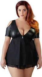 Sexy Schwarzes Nachthemd Cottelli Curves