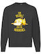 Fruit of the Loom Sweater Pokemon Psyduck No25 Some People Give Me Headaches Sweatshirt Pokemon Schwarz
