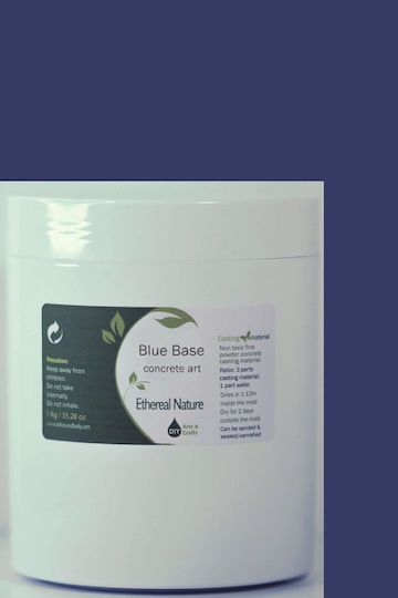 Blaue Basis Betonkunst 1kg Natur & Körper