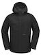 Volcom Dua Insulated G0452503-BLK Masculin Jachetă Gore-Tex pentru Schi & Snowboard Negru