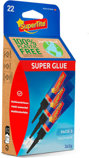 Supertite 2722 Super Glue 3g 3pcs