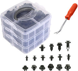 Set Cleme din Plastic pentru Mașină Ag741 Extractor Universal 625 bucăți