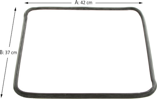 Oven Door Gasket Gorenje B2000p2 Bk2355ss Bt2355ss 41-43 X 37cm Double Hooks