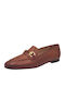 Δερμάτινα Γυναικεία Loafers σε Ταμπά Χρώμα