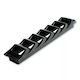 Plastic Vent 7 Louvers Black