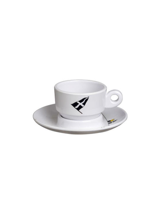 Marine Business Cup Espresso Porcelain White