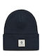 'dusk' Beanie Ανδρικός Σκούφος Πλεκτός σε Navy Μπλε χρώμα